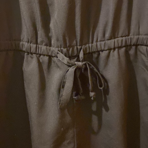 Banana Republic Black Lace Romper with Drawstrings - Picture 4 of 6